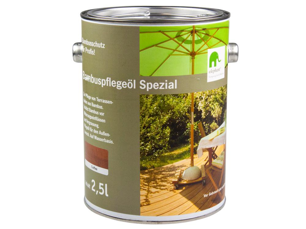 elephant BambusPflegeöl "Spezial", für CoBAMTerrassendielen, coffee